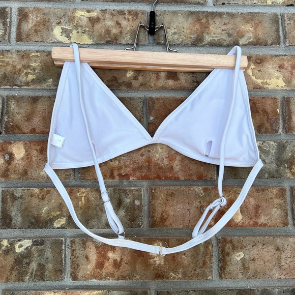 NWOT Shein White Bathing Suit Top - Picture 5 of 10